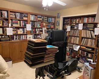 BOOKS, BOOKS, AND MORE BOOKS