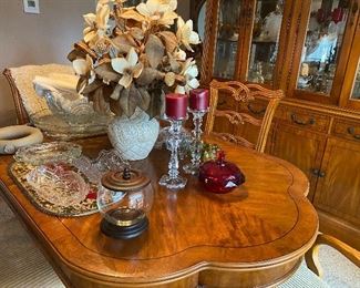 Beautiful Table and China Hutch