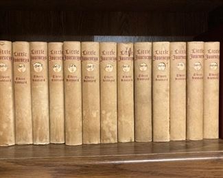Little Journeys by Elbert Hubbard, Volumes 2-14, good  condition with covers, copyright 1928