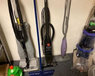Vacuums - Orek and Hoover bagless and Hoover carpet cleaner