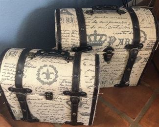  small /medium sized decor chests- 