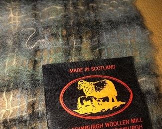 wool scarf from scotland -