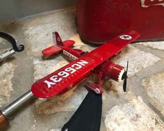 texaco die cast plane- mint 