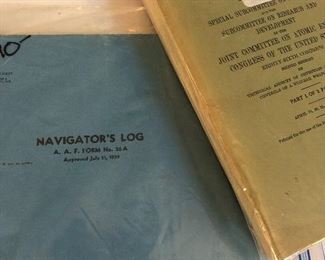 few military things like this navigator's log -