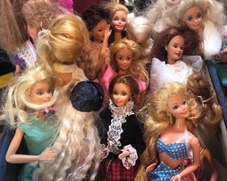 barbies each sold w/ outfit - 