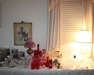 CRYSTAL, COLOR GLASS