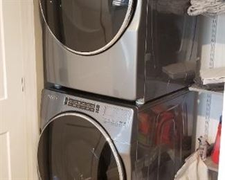 Whirlpool stack washer & GAS dryer