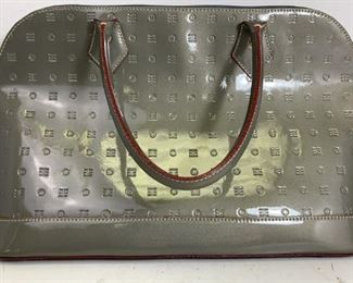 patent leather purse