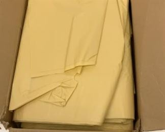 yellow plastic retail bags