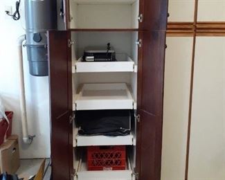 LOT added photo. of Pantry Cabinet. roll out shelves. Items in the cabinet are NOT included,