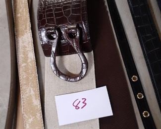 LOT 83 20.00 Belts size small