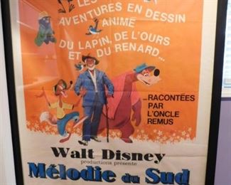 Rare Song Of The South Grande Poster French