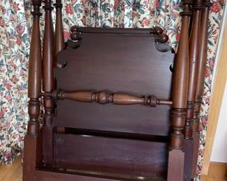 Antique Mahogany Twin Bed Frames