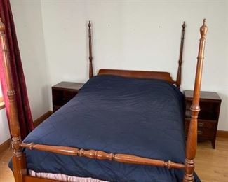 Full Size Bed Frame Side Tables