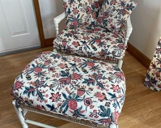 Matching Chair Ottoman