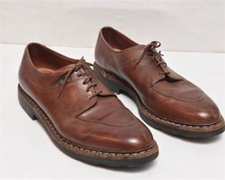 37. PARABOOT Brown Leather Derby
