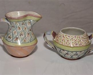 124. Two 2 MackenzieChilds Ceramic Items