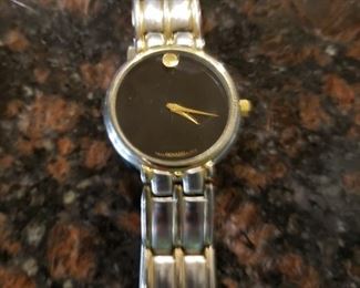 Movado watch. Brand new battery. Working. 