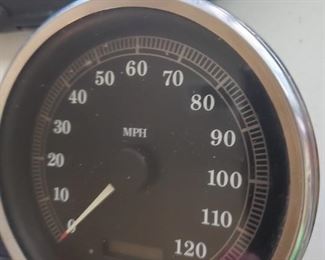 Harley Davidson Speedometer. 