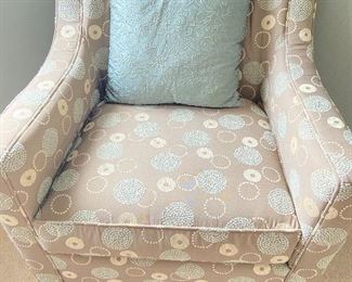 Armchair- 33"W x 36"D x 33" back height