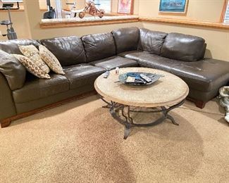 Sectional- 34"D x 83"L x 122"W x 29" back height