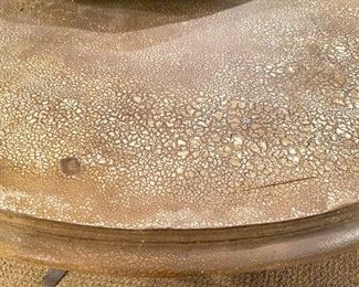 Close-up of coffee table