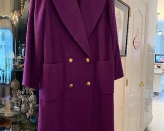 Vintage Christian Dior wool coat 