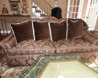 Silk Damask sofa