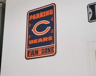 NFL Chicago Bears Parking Sign