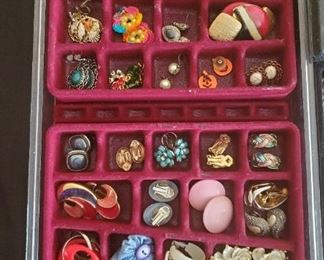 Clip  on Earrings and hook backs 