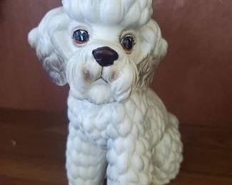 Lefton poodle dog