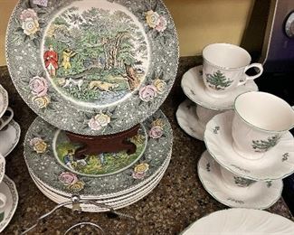 Antique and vintage dishes