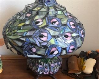 Tiffany type lamp