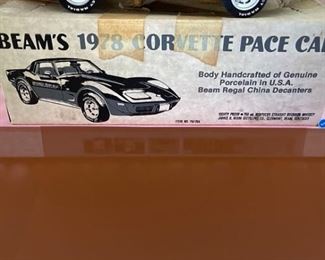 Jim Beam Corvette Decanter
