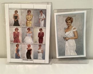 PRINCESS DIANA STAMPS