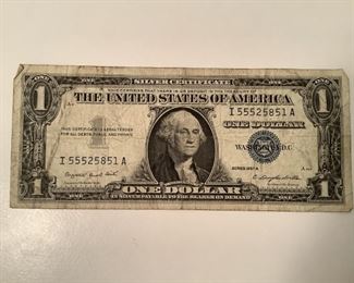 ONE DOLLAR NOTE