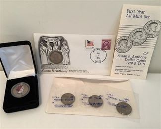 SUSAN B ANTHONY COINS 