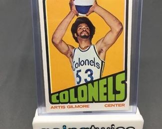 1972-73 Topps #180 ARTIS GILMORE Colonels ROOKIE Vintage Basketball Card