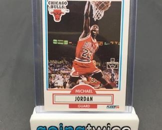 1990-91 Fleer #26 MICHAEL JORDAN Bulls Basketball Card