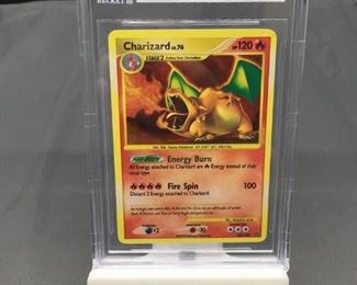BGS Graded 2008 Stormfront #103 CHARIZARD Holofoil Rare Trading Card - NM-MT+ 8.5