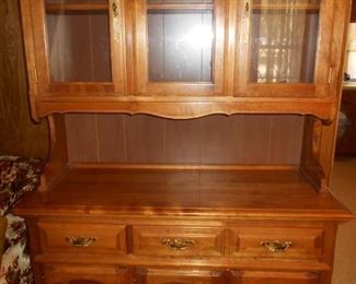 Petite china hutch
