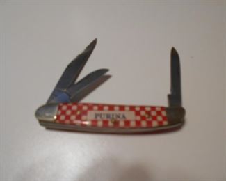 Purina collectible pocket knife