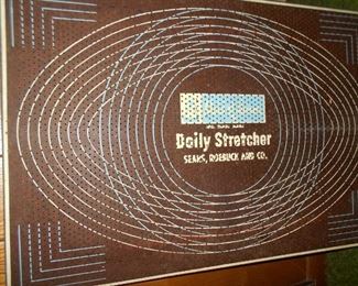 Sears doily stretcher