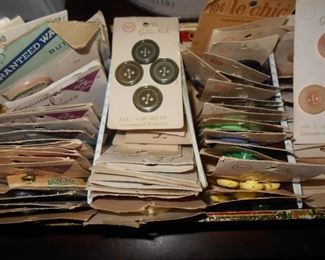 Carded buttons    LOTS MORE TO COME