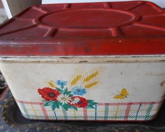 Vintage bread box