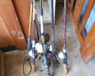 Fishing rods and reels