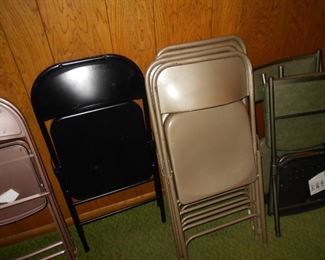 Folding chairs