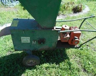 Garden care chipper  runs but needs tune up