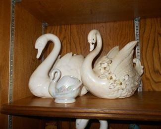 Vintage swans