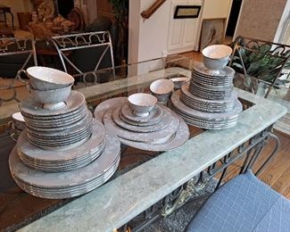 CASTLETON CHINA, "LACE" PATTERN